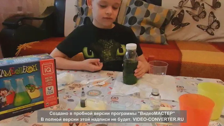 Опыт "Хамелеон" с Феликсом.