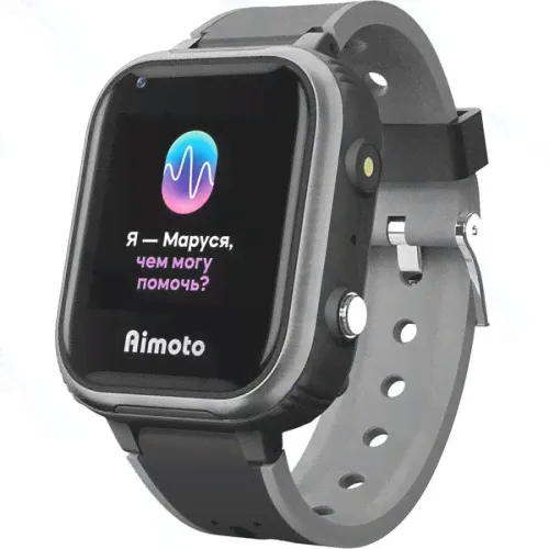 Детские умные часы AIMOTO IQ 4G, черные (8108802)