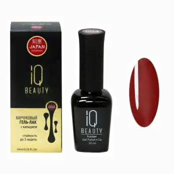 IQ Beauty Каучуковый гель-лак IQ Beauty с кальцием 10 мл (004)