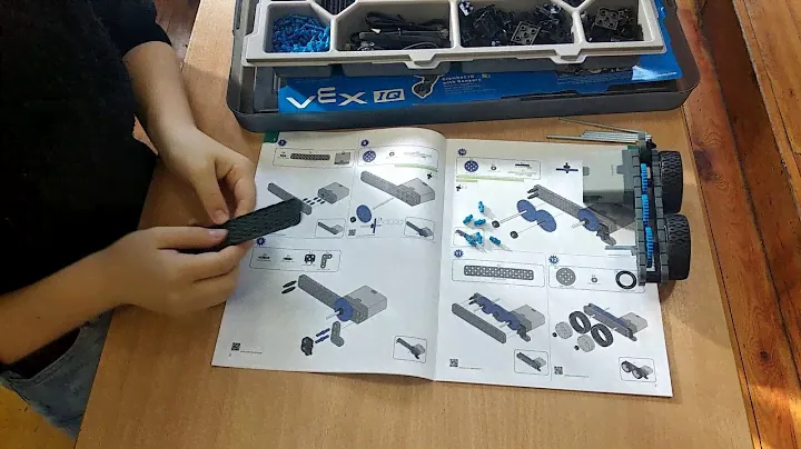 Cборка колесной для робота VEX IQ