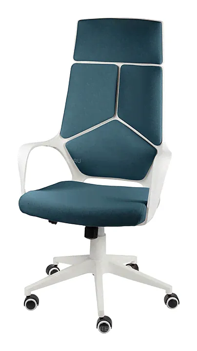 Кресло NORDEN IQ white+blue-0