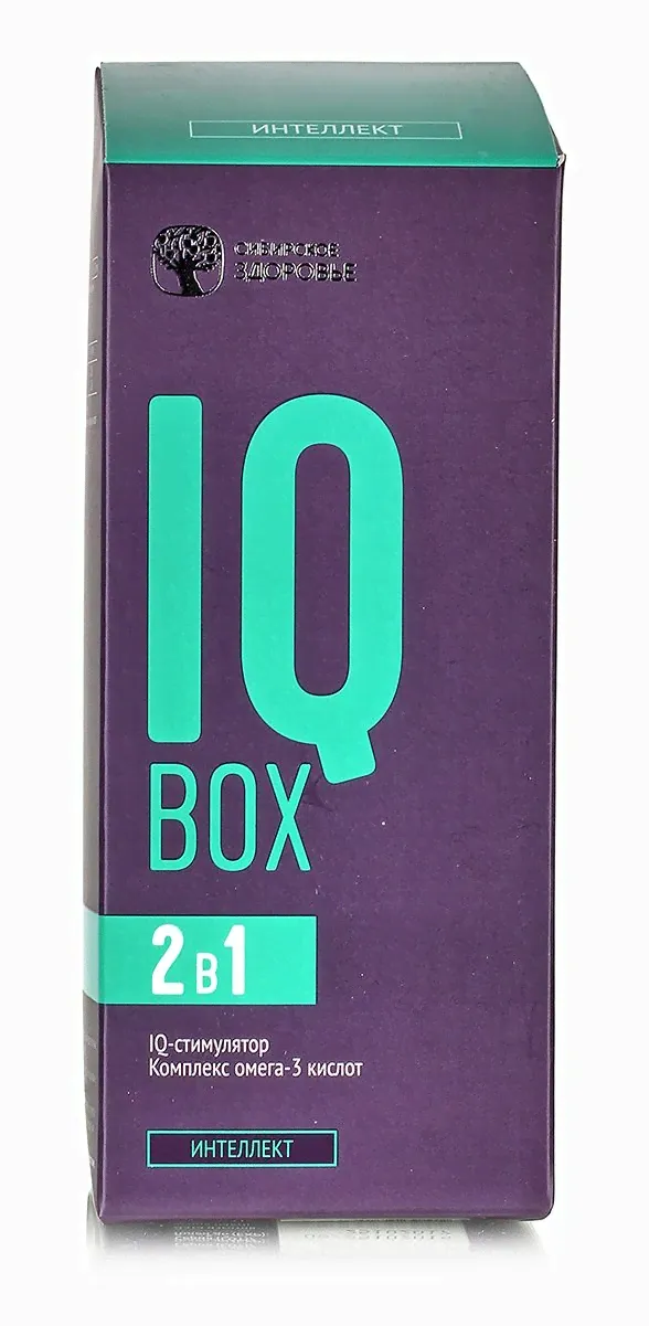 Набор для улучшения работы мозга Айкью Бокс / IQ Box 2 в 1 / улучшает память / в период сессии, экзаменов, отчетности-0